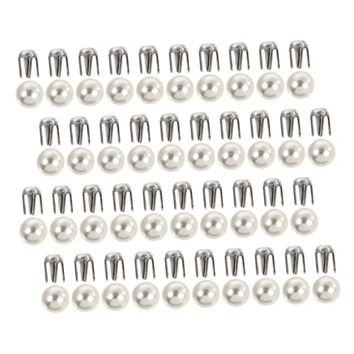Homoyoyo 150Sätze DIY Perlen Nieten Dekorative für Kleidung und Accessoires Runde Ziernieten für Bastelprojekte Stilvolle Verzierung und Reparatur Homoyoyo 150Sätze DIY Perlen Nieten Dekorative für Kleidung und Accessoires Runde Ziernieten für Bastelprojekte Stilvolle Verzierung und Reparatur von Homoyoyo
