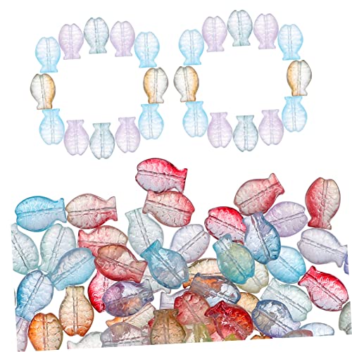 Homoyoyo 150Stücke Fischperlen DIY Glasperlen für Schmuckherstellung Charm Anhänger und Armbänder für Bastelprojekte und Homoyoyo 150Stücke Fischperlen DIY Glasperlen für Schmuckherstellung Charm Anhänger und Armbänder für Bastelprojekte und von Homoyoyo
