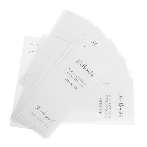 Homoyoyo 150Stücke Selbstklebende Aufkleber Minimalistische Siegelaufkleber für Geschenkboxen Leicht Abziehbar Verpackungslösung für Kleine Unternehmen und Persönliche von Homoyoyo