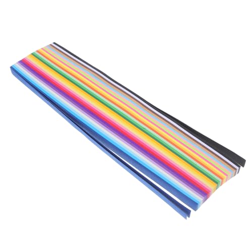 Homoyoyo 1560 Stück Teiliges Origami Stern Faltpapier Doppelseitig Farbige Papierstreifen für DIY Handkunst Kleine Sternfaltung Wohnraumdekoration Fotorequisiten Kreative Bastelaktivität Homoyoyo 1560 Stück Teiliges Origami Stern Faltpapier Doppelseitig Farbige Papierstreifen für DIY Handkunst Kleine Sternfaltung Wohnraumdekoration Fotorequisiten Kreative Bastelaktivität von Homoyoyo