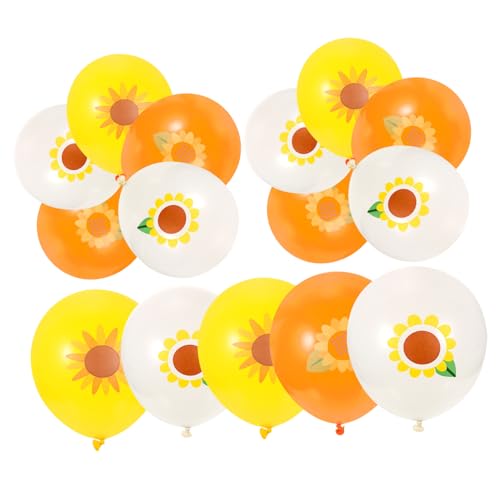 Homoyoyo 15Stücke Sonnenblumenballons Sommerliche Dekoration Für Geburtstagsfeiern Luftballons Mit Verschiedenen Sonnenblumenmustern Für Unvergessliche Feiern Homoyoyo 15Stücke Sonnenblumenballons Sommerliche Dekoration Für Geburtstagsfeiern Luftballons Mit Verschiedenen Sonnenblumenmustern Für Unvergessliche Feiern von Homoyoyo