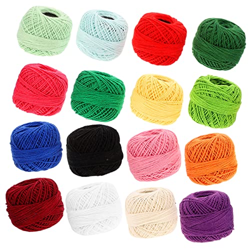Homoyoyo 16 Rollen Bunte Stickgarn für Handarbeiten pro Rolle DIY Stickerei Zubehör für Kreuzstich Nähprojekte und Bastelarbeiten für Anfänger und Kunstliebhaber Homoyoyo 16 Rollen Bunte Stickgarn für Handarbeiten pro Rolle DIY Stickerei Zubehör für Kreuzstich Nähprojekte und Bastelarbeiten für Anfänger und Kunstliebhaber von Homoyoyo