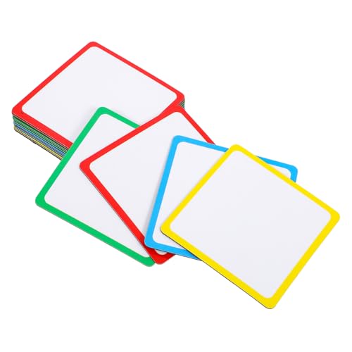 Homoyoyo 16 Stück Magnetische Blankkarte Leere Etiketten Trocken Abwischbare Etiketten Trocken Abwischbare Magnetetiketten Etiketten Für Whiteboard Trockener Lösche Magnete Weich Magnetisch von Homoyoyo