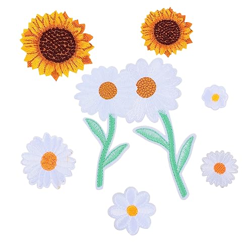 Homoyoyo 16 Stück Teiliges Bestickte Daisy und Sonnenblume Aufnäher DIY Patches für Kleidung Taschen Schuhe und Mehr zum Reparieren von Löchern und Flecken Selbstklebend Aufnähen Homoyoyo 16 Stück Teiliges Bestickte Daisy und Sonnenblume Aufnäher DIY Patches für Kleidung Taschen Schuhe und Mehr zum Reparieren von Löchern und Flecken Selbstklebend Aufnähen von Homoyoyo