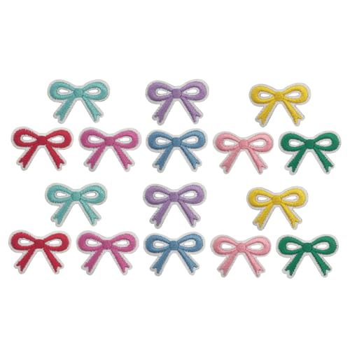 Homoyoyo 16 Stück Teiliges Bestickte Schleifen Patches aus Polyester Langlebige Bügelflicken und Selbstklebende Applikationen für DIY Kleidung Rucksäcke Hüte Schuhe Kreative Geschenkidee Homoyoyo 16 Stück Teiliges Bestickte Schleifen Patches aus Polyester Langlebige Bügelflicken und Selbstklebende Applikationen für DIY Kleidung Rucksäcke Hüte Schuhe Kreative Geschenkidee von Homoyoyo