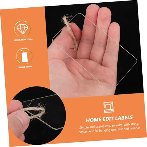 Homoyoyo 16 Stück Teiliges Transparentes Acryl korb etiketten Aufhängeschnur Wiederbeschreibbare Organizer hängeetiketten für Küche Büro und Aufbewahrungsboxen Langlebig und Platzsparend Homoyoyo 16 Stück Teiliges Transparentes Acryl korb etiketten Aufhängeschnur Wiederbeschreibbare Organizer hängeetiketten für Küche Büro und Aufbewahrungsboxen Langlebig und Platzsparend von Homoyoyo