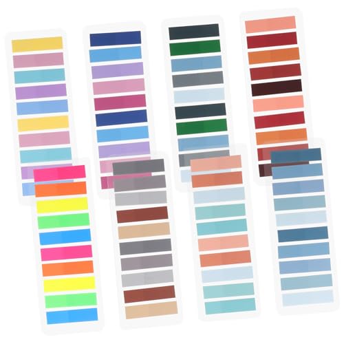 Homoyoyo 1600 Stück Teiliges Index Tabs Bunte Selbstklebende Haftnotizen Kleine Transparente Seitenmarker zum Annotieren Buchnotizen Büro Schule Praktische Registerkarten Homoyoyo 1600 Stück Teiliges Index Tabs Bunte Selbstklebende Haftnotizen Kleine Transparente Seitenmarker zum Annotieren Buchnotizen Büro Schule Praktische Registerkarten von Homoyoyo
