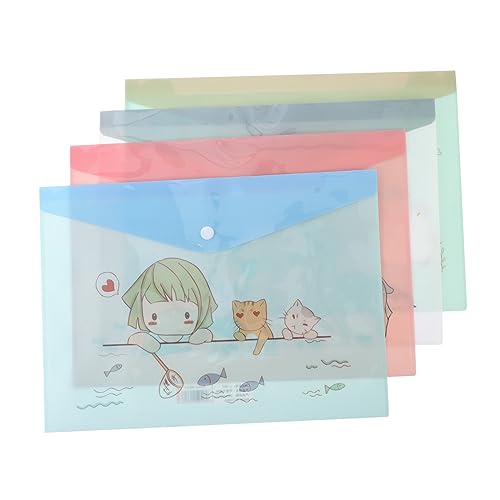 Homoyoyo 16Stücke Cartoon Aktenbeutel Dokumententaschen Für Transparente Dokumentenmappe Mit Druckknopf Lustige Motive Für Schule Und Büro Homoyoyo 16Stücke Cartoon Aktenbeutel Dokumententaschen Für Transparente Dokumentenmappe Mit Druckknopf Lustige Motive Für Schule Und Büro von Homoyoyo