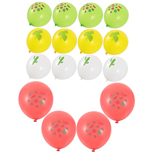 Homoyoyo 16Stücke Hawaiianische Themenballons Luftballons Für Geburtstagsfeiern Sommerparty Dekoration Mit Wassermelonen Kakteen Und Monstera Motiven Für Festliche Homoyoyo 16Stücke Hawaiianische Themenballons Luftballons Für Geburtstagsfeiern Sommerparty Dekoration Mit Wassermelonen Kakteen Und Monstera Motiven Für Festliche von Homoyoyo