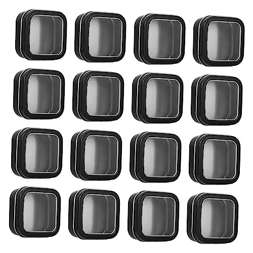 Homoyoyo 16Stücke Leeres Quadratische Metallboxen mit Fenster für Kerzenherstellung Aufbewahrung von Schmuck und Kleinen Gegenständen Hochwertige Eisenbehälter Homoyoyo 16Stücke Leeres Quadratische Metallboxen mit Fenster für Kerzenherstellung Aufbewahrung von Schmuck und Kleinen Gegenständen Hochwertige Eisenbehälter von Homoyoyo