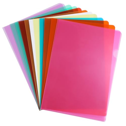 Homoyoyo 16Stücke Transparente Förmige Dokumentenmappen Teiliges Bunten Dokumentenschutz Für Büro Homoyoyo 16Stücke Transparente Förmige Dokumentenmappen Teiliges Bunten Dokumentenschutz Für Büro von Homoyoyo