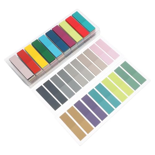 Homoyoyo 18 Sätze Teiliges Selbstklebende Haftnotizen in Farben Beschreibbare Index Tabs für Effiziente Seitenmarkierung und Organisation von Büchern Notizen Büro und Schule und Vielseitig Homoyoyo 18 Sätze Teiliges Selbstklebende Haftnotizen in Farben Beschreibbare Index Tabs für Effiziente Seitenmarkierung und Organisation von Büchern Notizen Büro und Schule und Vielseitig von Homoyoyo