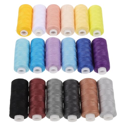 Homoyoyo 18 Stück Mehrfarbige Polyester Nähfäden für Hand und Maschinenstich für Diy Projekte Reparaturen und Kreative Bastelarbeiten Homoyoyo 18 Stück Mehrfarbige Polyester Nähfäden für Hand und Maschinenstich für Diy Projekte Reparaturen und Kreative Bastelarbeiten von Homoyoyo