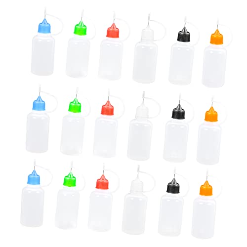 Homoyoyo 18 Stück Ölflasche einfach nachfüllbare Squeeze-Flaschen Nadel Flasche drücken schlank groß kleine Squeeze-Flasche Flaschen zum Auftragen von Klebstoff Sport Homoyoyo 18 Stück Ölflasche einfach nachfüllbare Squeeze-Flaschen Nadel Flasche drücken schlank groß kleine Squeeze-Flasche Flaschen zum Auftragen von Klebstoff Sport von Homoyoyo