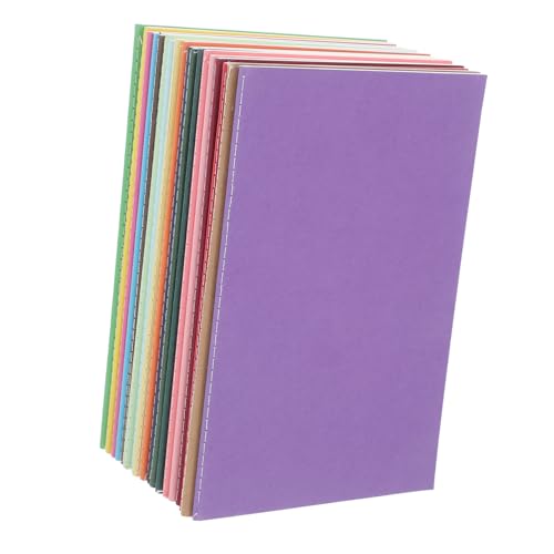 Homoyoyo 18 Stück Teiliges Notizbuch aus Stabilem Kraftpapier Blätter Blanko Journal für Schreiben und Zeichnen Farbenfrohes Softcover Tagebuch für Schule und Büro Homoyoyo 18 Stück Teiliges Notizbuch aus Stabilem Kraftpapier Blätter Blanko Journal für Schreiben und Zeichnen Farbenfrohes Softcover Tagebuch für Schule und Büro von Homoyoyo