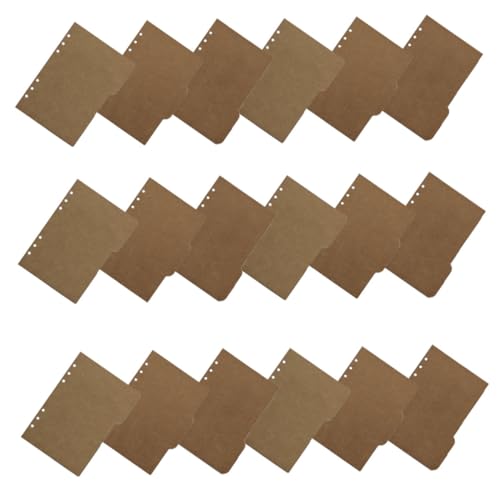 Homoyoyo 18 Stück Teiliges Register Trennblätter aus Kraftpapier Lose Klassifizierer mit Beschreibbaren Tabs Wiederverwendbare Ordner Divider für Notizbücher und Aktenordner Robust und Homoyoyo 18 Stück Teiliges Register Trennblätter aus Kraftpapier Lose Klassifizierer mit Beschreibbaren Tabs Wiederverwendbare Ordner Divider für Notizbücher und Aktenordner Robust und von Homoyoyo