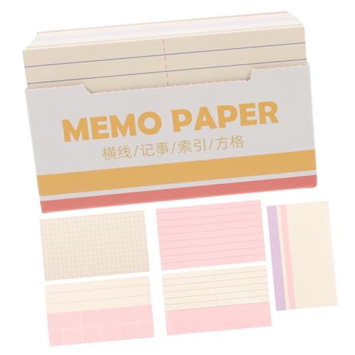 Homoyoyo 180 Blatt Beachten Sie eine Karteikarte Tagesplaner Notizblock notizbuch zu machen Karteikarten mit Ring Mini-Notizkarten Minikarten Punchkarten Karteikarteninhaber Neon Papier Homoyoyo 180 Blatt Beachten Sie eine Karteikarte Tagesplaner Notizblock notizbuch zu machen Karteikarten mit Ring Mini-Notizkarten Minikarten Punchkarten Karteikarteninhaber Neon Papier von Homoyoyo
