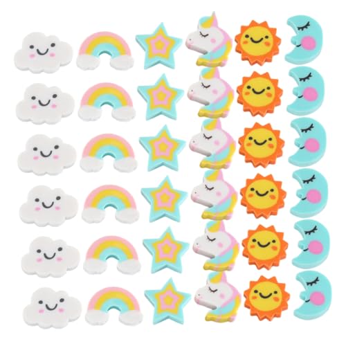Homoyoyo 180 Stück Mini Radiergummis Bunt Wolken Stern Mond Formen Schulbedarf Partygeschenke Klassenzimmer Belohnungen und Tragbar Homoyoyo 180 Stück Mini Radiergummis Bunt Wolken Stern Mond Formen Schulbedarf Partygeschenke Klassenzimmer Belohnungen und Tragbar von Homoyoyo