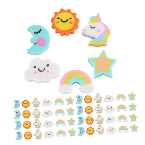 Homoyoyo 180 Stück Mini Radiergummis für Bunte Wolken Stern Mond Formen Kawaii Radierer für Schule Party Belohnungen Schreibwaren Schüler Homoyoyo 180 Stück Mini Radiergummis für Bunte Wolken Stern Mond Formen Kawaii Radierer für Schule Party Belohnungen Schreibwaren Schüler von Homoyoyo