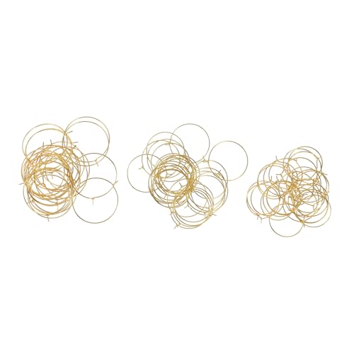 Homoyoyo 180 Stück Teiliges Ohrring Creolen aus Vergoldetem Draht DIY Schmuckzubehör für Individuellen Ohrschmuck zum Basteln und Gestalten von Ohrringen Homoyoyo 180 Stück Teiliges Ohrring Creolen aus Vergoldetem Draht DIY Schmuckzubehör für Individuellen Ohrschmuck zum Basteln und Gestalten von Ohrringen von Homoyoyo