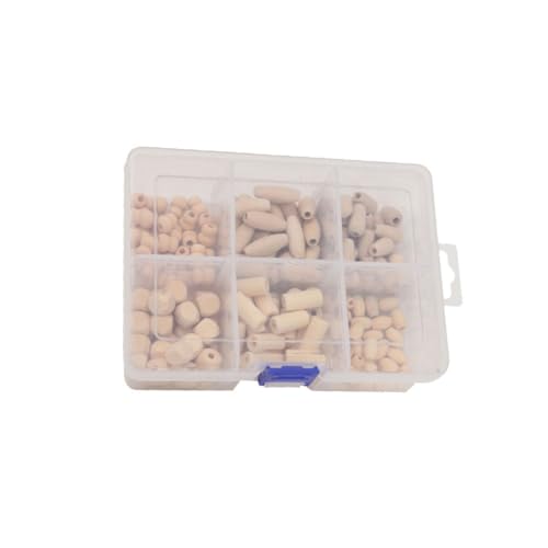 Homoyoyo 180Stücke DIY Holzperlen Verschiedenen Formen und Durchmessern Spacer Perlen für Schmuckherstellung Bastelprojekte und Kinderzimmer Dekoration Homoyoyo 180Stücke DIY Holzperlen Verschiedenen Formen und Durchmessern Spacer Perlen für Schmuckherstellung Bastelprojekte und Kinderzimmer Dekoration von Homoyoyo