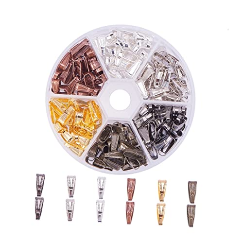 Homoyoyo 180Stücke Metall Kupfer Anhänger Clips Schmuck Verschlüsse Für Halsketten DIY Zubehör Verschleiß Korrosion Für Halsketten Und Armbänder von Homoyoyo