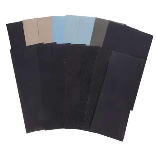 Homoyoyo 18Blätter Schleifpapier Hochwertiges Schleifpapier Für Holz Möbel Metall Automobilveredelung Feines Schleifpapier Mit Verschiedenen Körnungen Homoyoyo 18Blätter Schleifpapier Hochwertiges Schleifpapier Für Holz Möbel Metall Automobilveredelung Feines Schleifpapier Mit Verschiedenen Körnungen von Homoyoyo