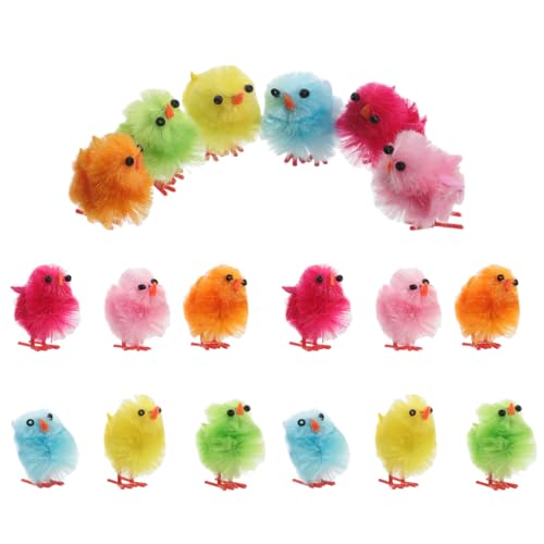 Homoyoyo 18Pcs Handgefertigt Weiche Pelzige Kükenspielzeug Miniaturgartenfiguren Für Ostertischdekorationen Party Bevorzugt Süße Küken Spielzeugzimmerdekorationen Homoyoyo 18Pcs Handgefertigt Weiche Pelzige Kükenspielzeug Miniaturgartenfiguren Für Ostertischdekorationen Party Bevorzugt Süße Küken Spielzeugzimmerdekorationen von Homoyoyo