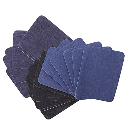 Homoyoyo 18Stücke Selbstklebende Ellbogen und Knie Patches für Kleidung Jeans und Taschen Quadratische Denim Patches Blau für DIY Reparaturen Homoyoyo 18Stücke Selbstklebende Ellbogen und Knie Patches für Kleidung Jeans und Taschen Quadratische Denim Patches Blau für DIY Reparaturen von Homoyoyo