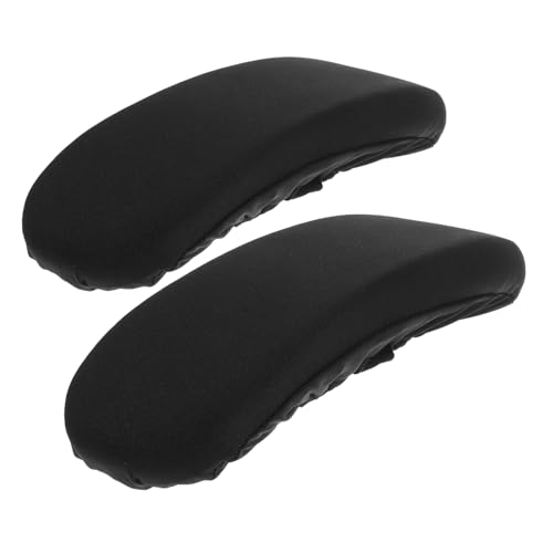 Homoyoyo 1Paar Elastische Armlehnen Stuhlbezüge aus Schwamm Abnehmbar für Büro Computerstühle Eleganter Jacquardstoff Waschbar für Zuhause und Events von Homoyoyo