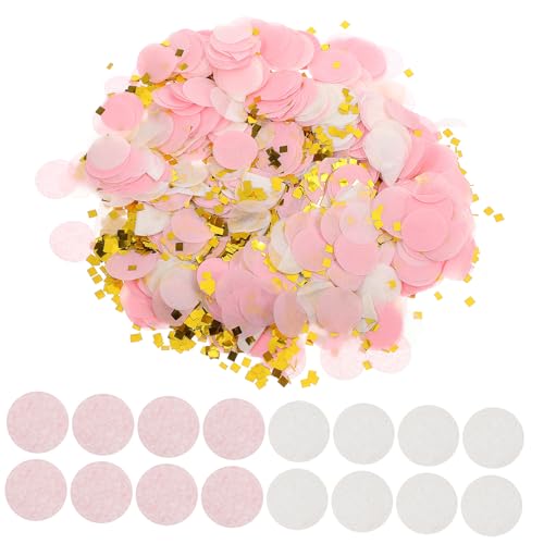Homoyoyo 1Packung Dekorative Streuung Metallic Folien Konfetti Pastellrosa Papier Kreis Konfetti Für Hochzeiten Partys Und Feiertagsdekorationen Homoyoyo 1Packung Dekorative Streuung Metallic Folien Konfetti Pastellrosa Papier Kreis Konfetti Für Hochzeiten Partys Und Feiertagsdekorationen von Homoyoyo