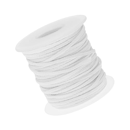 Homoyoyo 1Rolle Baumwollkerzen Dochte Vorbewachste Geflochtene Kerzendochte für DIY Kerzenherstellung Rauchfrei und für Säulen und Verjüngungskerzen Homoyoyo 1Rolle Baumwollkerzen Dochte Vorbewachste Geflochtene Kerzendochte für DIY Kerzenherstellung Rauchfrei und für Säulen und Verjüngungskerzen von Homoyoyo