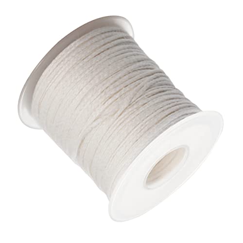 Homoyoyo 1Rolle Baumwollkerzendocht Geflochten Rauchfrei für DIY Kerzenherstellung Extra Weiß Langlebig und Robust für Säulen und Taperkerzen Individuell Zuschneidbar Homoyoyo 1Rolle Baumwollkerzendocht Geflochten Rauchfrei für DIY Kerzenherstellung Extra Weiß Langlebig und Robust für Säulen und Taperkerzen Individuell Zuschneidbar von Homoyoyo