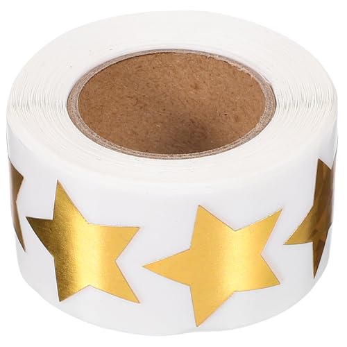 Homoyoyo 1Rolle Belohnungsaufkleber mit Selbstklebenden Sternen Dekorative Aufkleber für Kindergarten Schule Bastelprojekte und Geschenkverpackungen für Lehrer Homoyoyo 1Rolle Belohnungsaufkleber mit Selbstklebenden Sternen Dekorative Aufkleber für Kindergarten Schule Bastelprojekte und Geschenkverpackungen für Lehrer von Homoyoyo