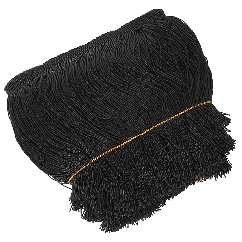 Homoyoyo 1Rolle Brötchen Vorhangspitze Quastenrand für DIY Dekoration Hochwertiges Waschbar für Haushaltstextilien Pavillons und Mehr von Homoyoyo