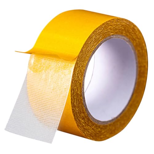 Homoyoyo 1Rolle Doppelseitiges Klebeband Extra Stark Hochleistungs Klebeband für Teppiche Möbel Dekoration Einsetzbar Rückstandslos Ablösbar für Verschiedene von Homoyoyo