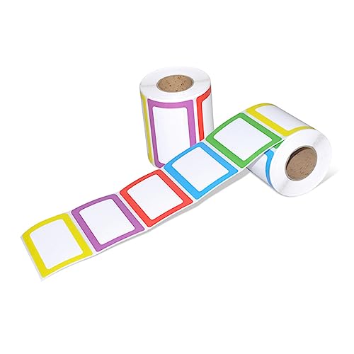 Homoyoyo 1Rolle Farbenfrohe Selbstklebende Namensaufkleber Wiederbeschreibbare Preisetiketten für Zuhause Büro und Klassenzimmer und Langlebig Homoyoyo 1Rolle Farbenfrohe Selbstklebende Namensaufkleber Wiederbeschreibbare Preisetiketten für Zuhause Büro und Klassenzimmer und Langlebig von Homoyoyo