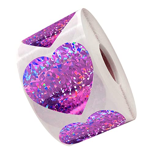 Homoyoyo 1Rolle Herzaufkleber Selbstklebend für Backen und Verpackungen Dichtungsaufkleber für Bastelprojekte und Partydekoration und Haftstark Homoyoyo 1Rolle Herzaufkleber Selbstklebend für Backen und Verpackungen Dichtungsaufkleber für Bastelprojekte und Partydekoration und Haftstark von Homoyoyo