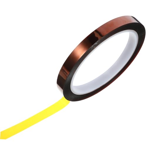 Homoyoyo 1Rolle Hochtemperatur Klebeband Hitzebeständiges Wärmeband für Sublimation für Elektronikschutz Vielseitige Anwendungen Leicht Abziehbar Zuschneidbar von Homoyoyo