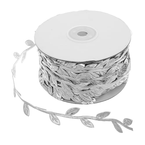 Homoyoyo 1Rolle Künstliches Blattband Stoffband Für Kranz Und Girlandenbasteln Dekorationszubehör Für Zuhause Hochzeiten Und Bastelprojekte von Homoyoyo