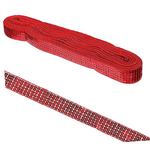 Homoyoyo 1Rolle Reihen Glitzer Pailletten Borte DIY Stoffverzierungen Für Vorhangzubehör Yards Widerstandsfähig Und Vielseitig Einsetzbar Homoyoyo 1Rolle Reihen Glitzer Pailletten Borte DIY Stoffverzierungen Für Vorhangzubehör Yards Widerstandsfähig Und Vielseitig Einsetzbar von Homoyoyo