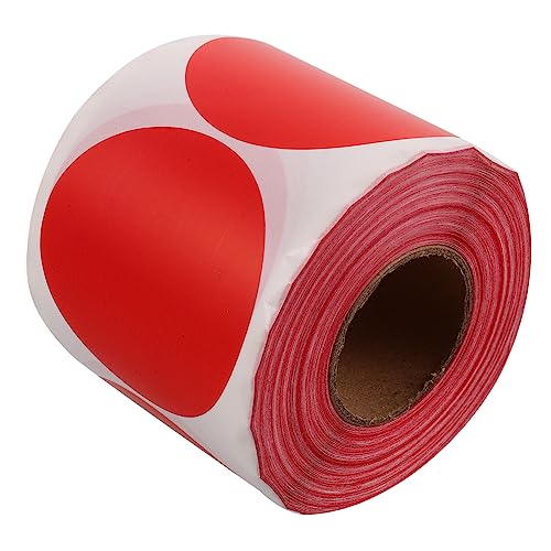 Homoyoyo 1Rolle Selbstklebende Farbetikettenrolle Vielseitige Dichtungs und Sortieraufkleber Bunten für Codierung und Beschriftung mit Zahlreichen von Homoyoyo
