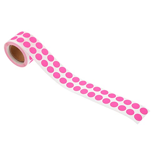 Homoyoyo 1Rolle Selbstklebende Fluoreszierende Punktaufkleber pro Leuchtend für Scrapbooking und Dekoration Einfach zu Verwenden und Abzulösen von Homoyoyo