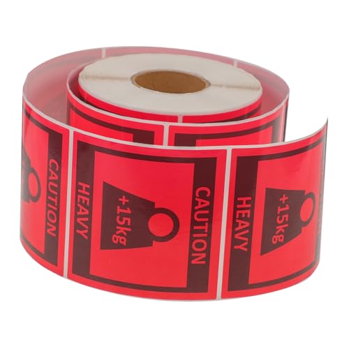 Homoyoyo 1Rolle Vorsicht Etiketten für Schwere Pakete mit Selbstklebenden Warnaufklebern für Sicheren Transport Umzug für Verpackung Homoyoyo 1Rolle Vorsicht Etiketten für Schwere Pakete mit Selbstklebenden Warnaufklebern für Sicheren Transport Umzug für Verpackung von Homoyoyo