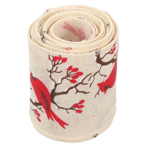 Homoyoyo 1Rolle Weihnachtliches DIY Geschenkband Jute Mit Drahtkante Cremefarbene Schleife Für Bastelarbeiten Weihnachtsdeko Und Verzieren Rustikales Homoyoyo 1Rolle Weihnachtliches DIY Geschenkband Jute Mit Drahtkante Cremefarbene Schleife Für Bastelarbeiten Weihnachtsdeko Und Verzieren Rustikales von Homoyoyo