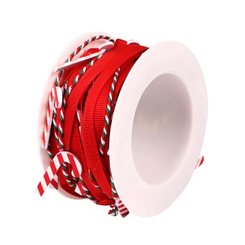 Homoyoyo 1Rolle Weihnachtsgeschenkband Stilvolles DIY Band für Festliche Dekorationen für Geschenkverpackungen und Projekte Weihnachten Homoyoyo 1Rolle Weihnachtsgeschenkband Stilvolles DIY Band für Festliche Dekorationen für Geschenkverpackungen und Projekte Weihnachten von Homoyoyo