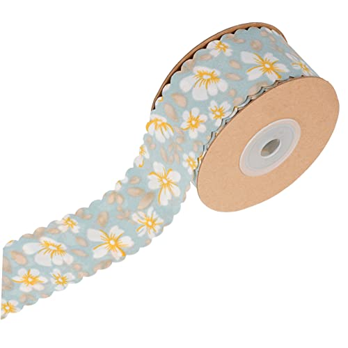 Homoyoyo 1Rolle Wellenrand Muster Geschenkband Yards DIY Dekoband für Hochzeiten Partys und Waschbar und Zuschneidbar für Bastelprojekte und Festliche Anlässe Homoyoyo 1Rolle Wellenrand Muster Geschenkband Yards DIY Dekoband für Hochzeiten Partys und Waschbar und Zuschneidbar für Bastelprojekte und Festliche Anlässe von Homoyoyo