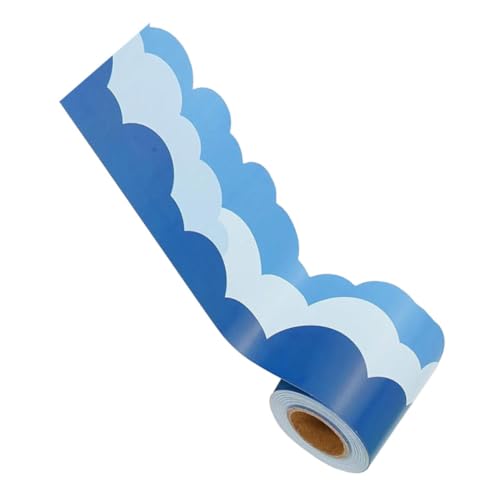 Homoyoyo 1Rolle Wolkenförmiger Randaufkleber für Pinnwände Bunte Pinnwand Grenze Dekorative Bordüre für Klassenzimmer Vielseitig Einsetzbar für Kreative Homoyoyo 1Rolle Wolkenförmiger Randaufkleber für Pinnwände Bunte Pinnwand Grenze Dekorative Bordüre für Klassenzimmer Vielseitig Einsetzbar für Kreative von Homoyoyo