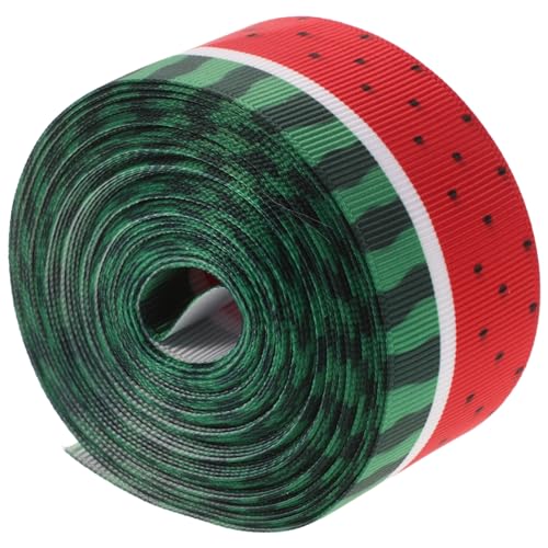 Homoyoyo 1Rolle Yards Wassermelonen Muster Geschenkband Vielseitiges Dekorationsband Für Blumenverpackungen Kuchenverzierungen Und Praktische Für Feiern Und Besondere von Homoyoyo
