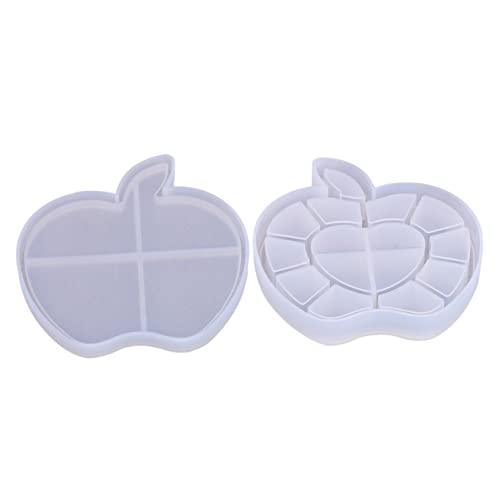 Homoyoyo 1Satz Aufbewahrungsbox Set DIY Gießform für Apfel Design Einfach zu Reinigen Entformen Kleine Gegenstände und Schmuck Tragbar Homoyoyo 1Satz Aufbewahrungsbox Set DIY Gießform für Apfel Design Einfach zu Reinigen Entformen Kleine Gegenstände und Schmuck Tragbar von Homoyoyo